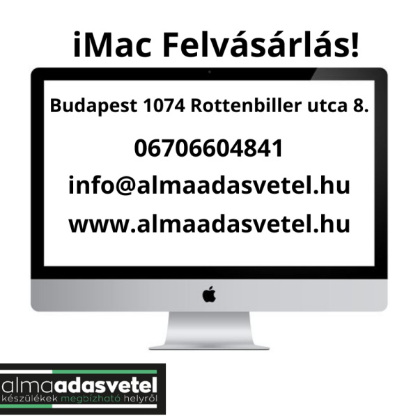 iMac Felvásárlás