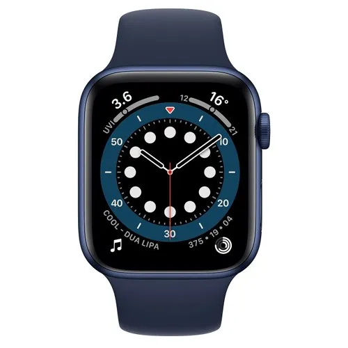 Apple Watch 6 44mm Kék Megkímélt/1 hónap gar./Akku 81%/p3796