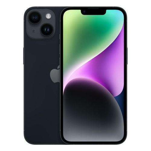 Új Bontatlan iPhone 14 256 Független Fekete/1 Év Apple GAr./p3154/