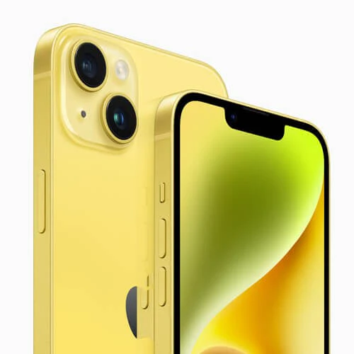 iPhone 14 128GB Független Sárga Űjszerű/1-3 hónap gar./Akku 88%/p3794