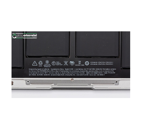 MacBook Air 11 inch 2012-2015 akkumulátor csere