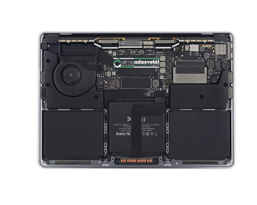 MacBook Pro 13 inch Retina TB 2016-2017 akkumulátor csere
