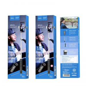 Hoco Prémium Bluetooth Selfie Bot Fekete K10A